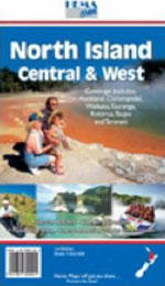 North Island Central & East Map, 1st Ed.