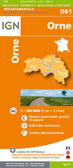 Ign Département #61 Orne