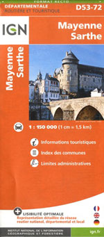 Ign Mayenne - Sarthe D53-72