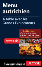 Menu autrichien - À table avec les Grands Explorateurs