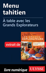 Menu tahitien - À table avec les Grands Explorateurs