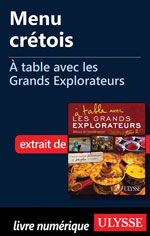 Menu crétois - À table avec les Grands Explorateurs