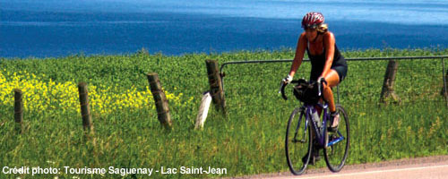 &Agrave; deux roues sur la V&eacute;loroute des Bleuets