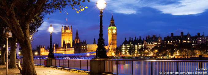 Escale &agrave; Londres