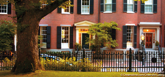 Boston et les ch&acirc;teaux de la Nouvelle-Angleterre 