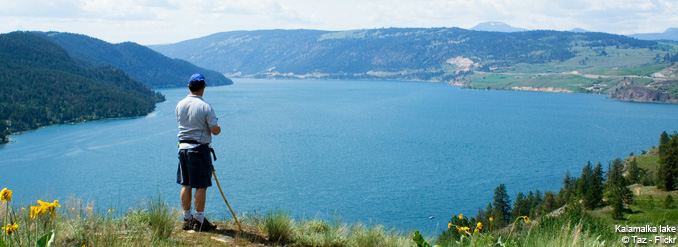 3 arr&ecirc;ts dans la magnifique vall&eacute;e de l'Okanagan