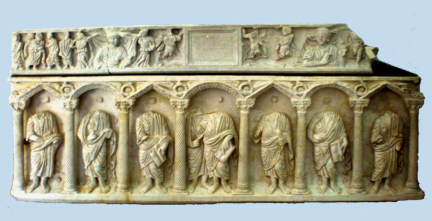 Sarcophage d'Hydra Tertulla (milieu du IVe siècle) au Musée départemental Arles antique. Par Mbzt — Travail personnel, CC BY-SA 3.0