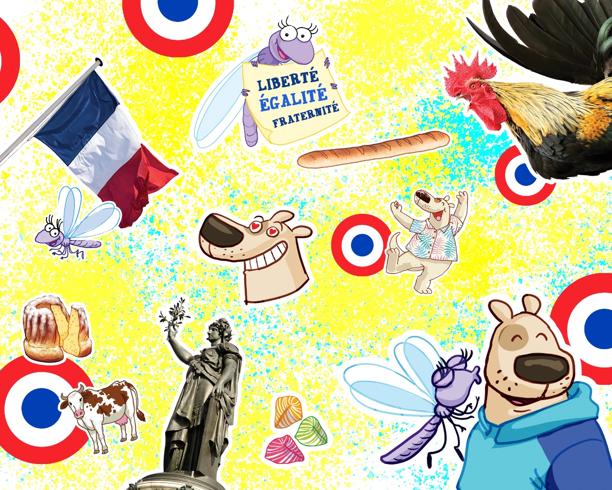 Les symboles de la France