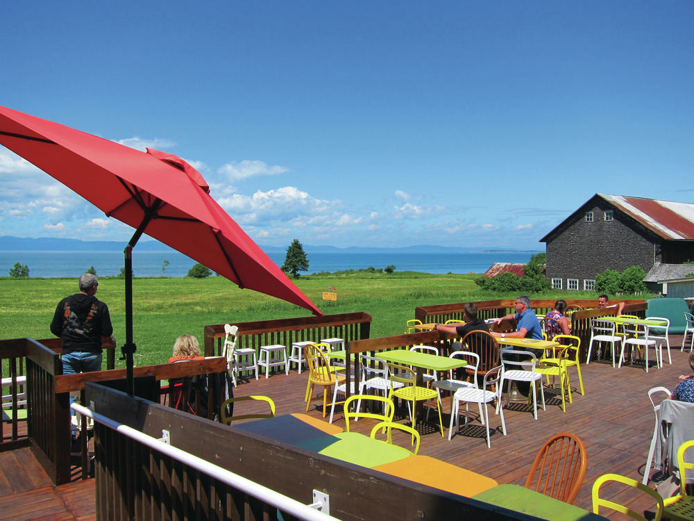 La microbrasserie Tête d’Allumette. à Kamouraska, Bas-Saint-Laurent, Québec © Rodolphe Lasnes