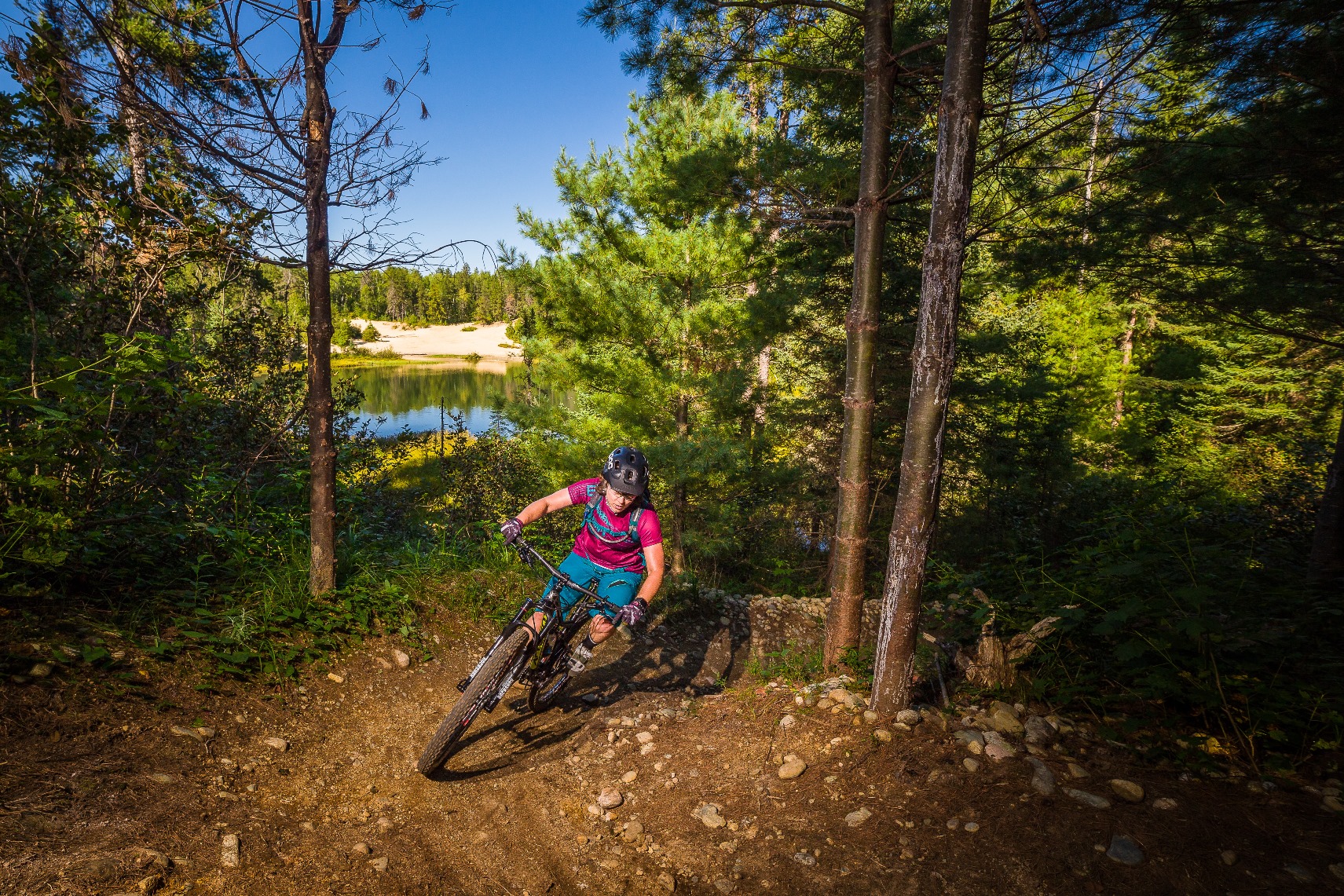 L’Abitibi sur vélo cramponné