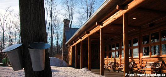 Chevreuils et délices à l’érable à l’Auberge des Gallant