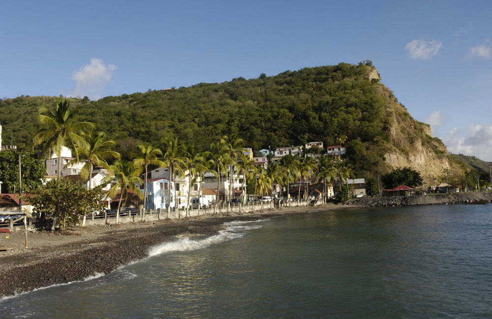La Côte Nord-Caraïbe de la Martinique