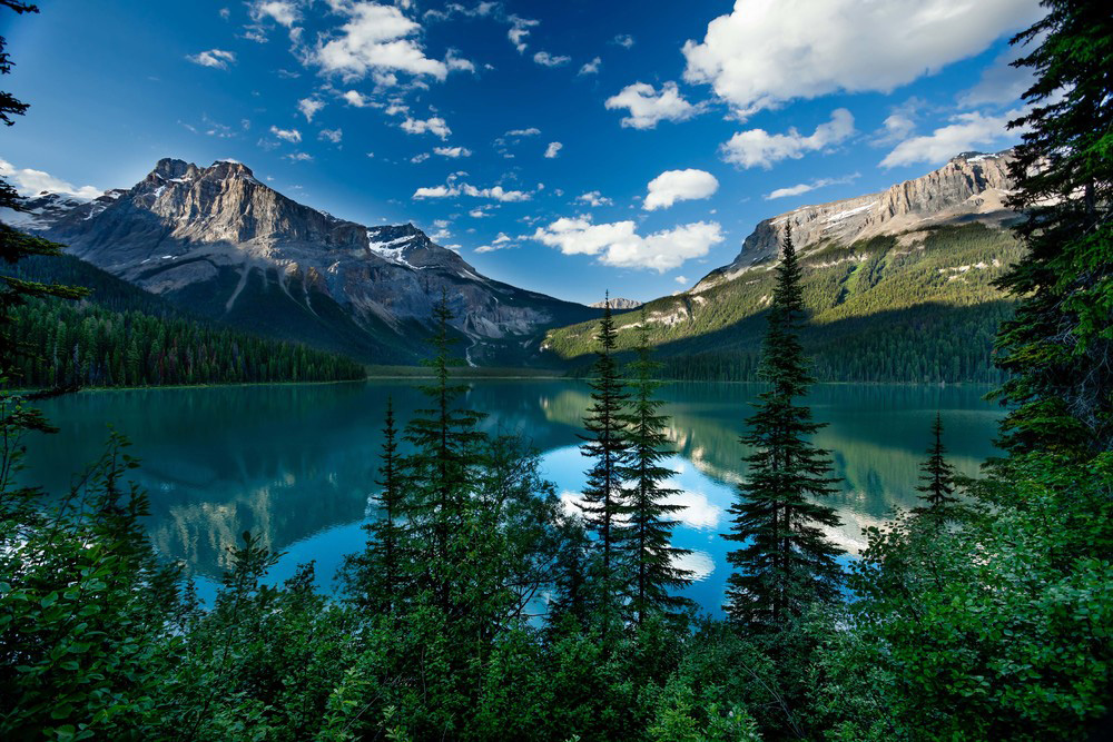Les parcs des montagnes Rocheuses canadiennes 