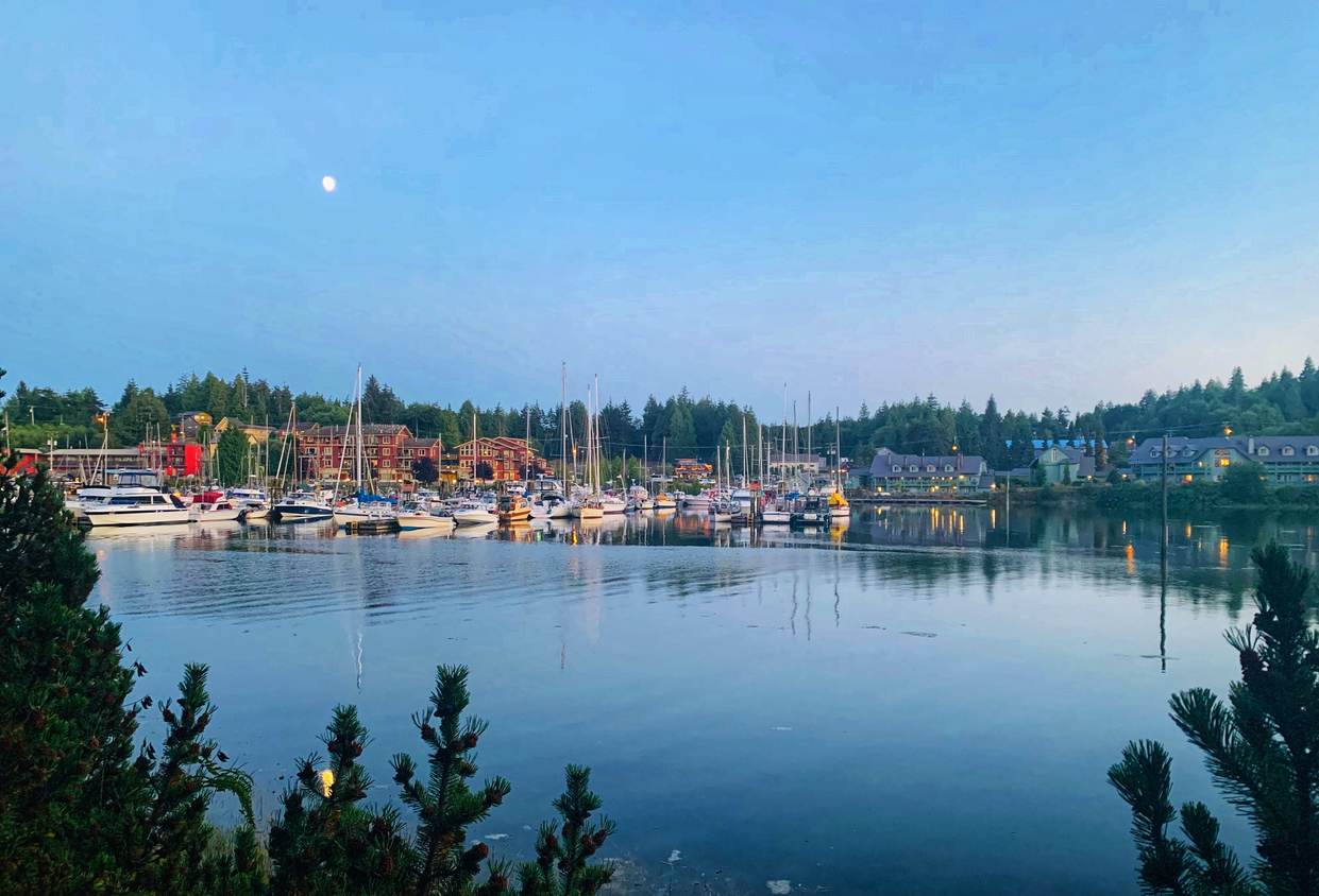 La petite ville de Ucluelet sur l'île de Vancouver, en Colombie-Britannique. © iStock / Hollie McCrae-Wells