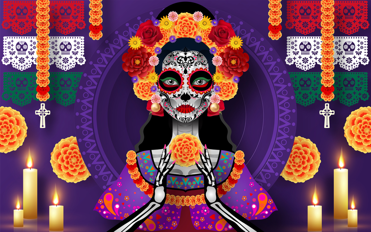  La Catrina au Mexique © iStock / olaf1741