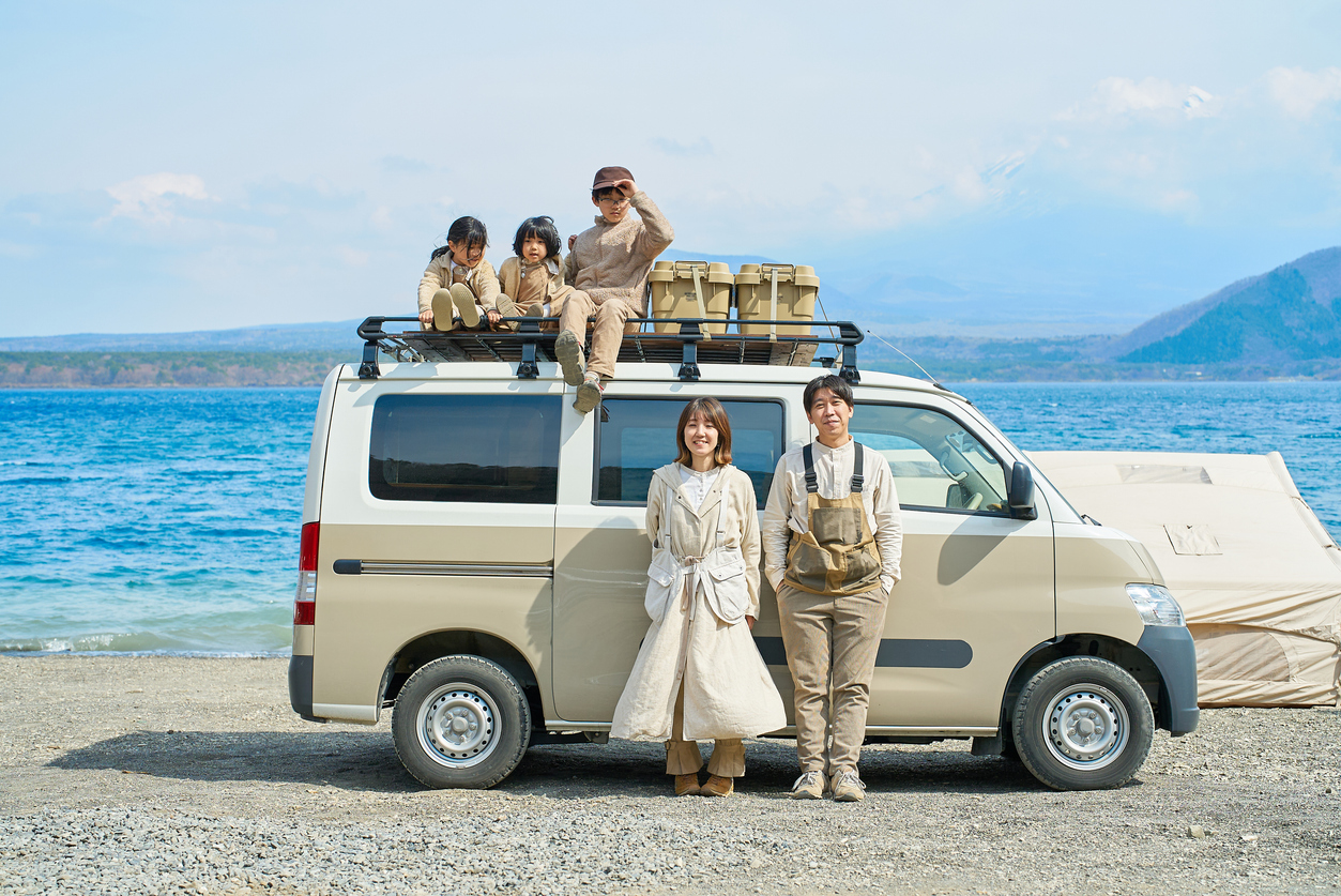 Vanlife et camping-car au Japon © iStock / maruco