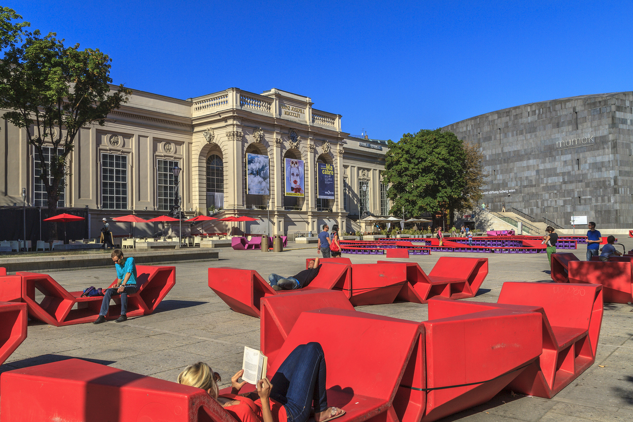 Le MuseumsQuartier de Vienne