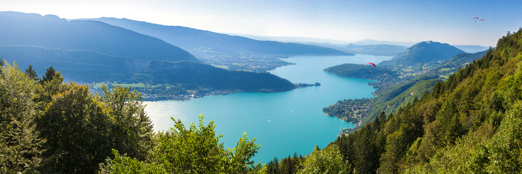 La pureté du lac d’Annecy
