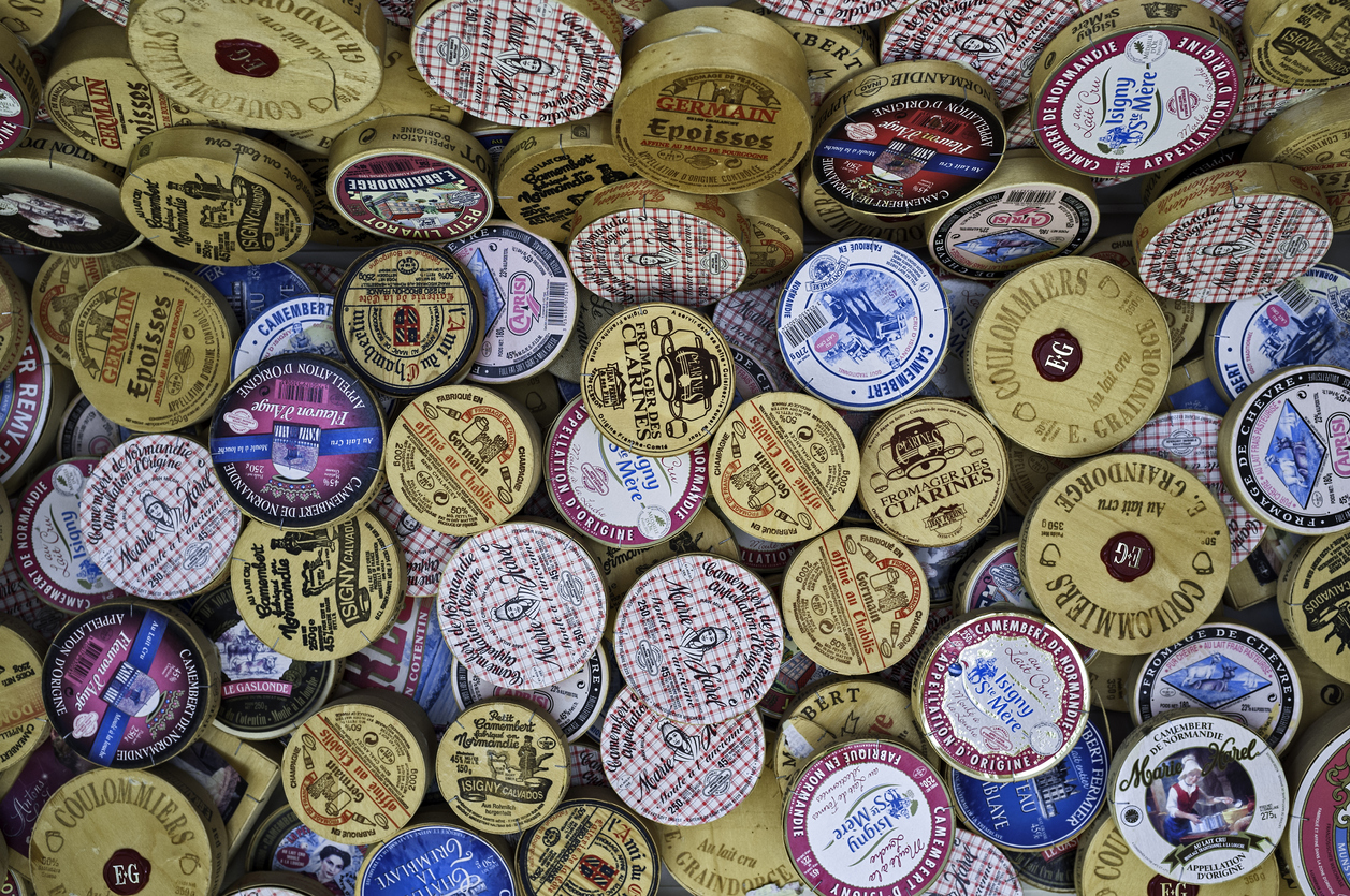 La route des fromages AOP en France