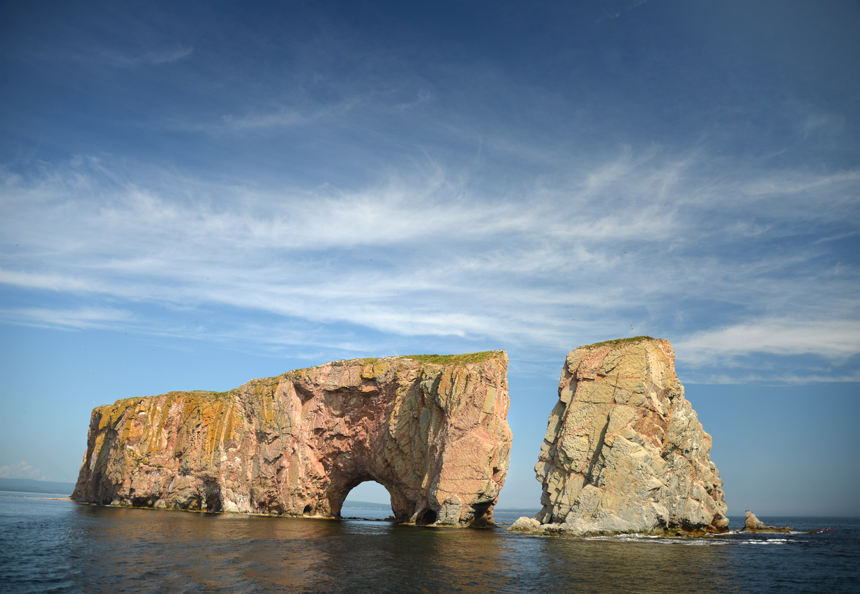 Le rocher Percé, Gaspésie, Québec © iStock / chictype