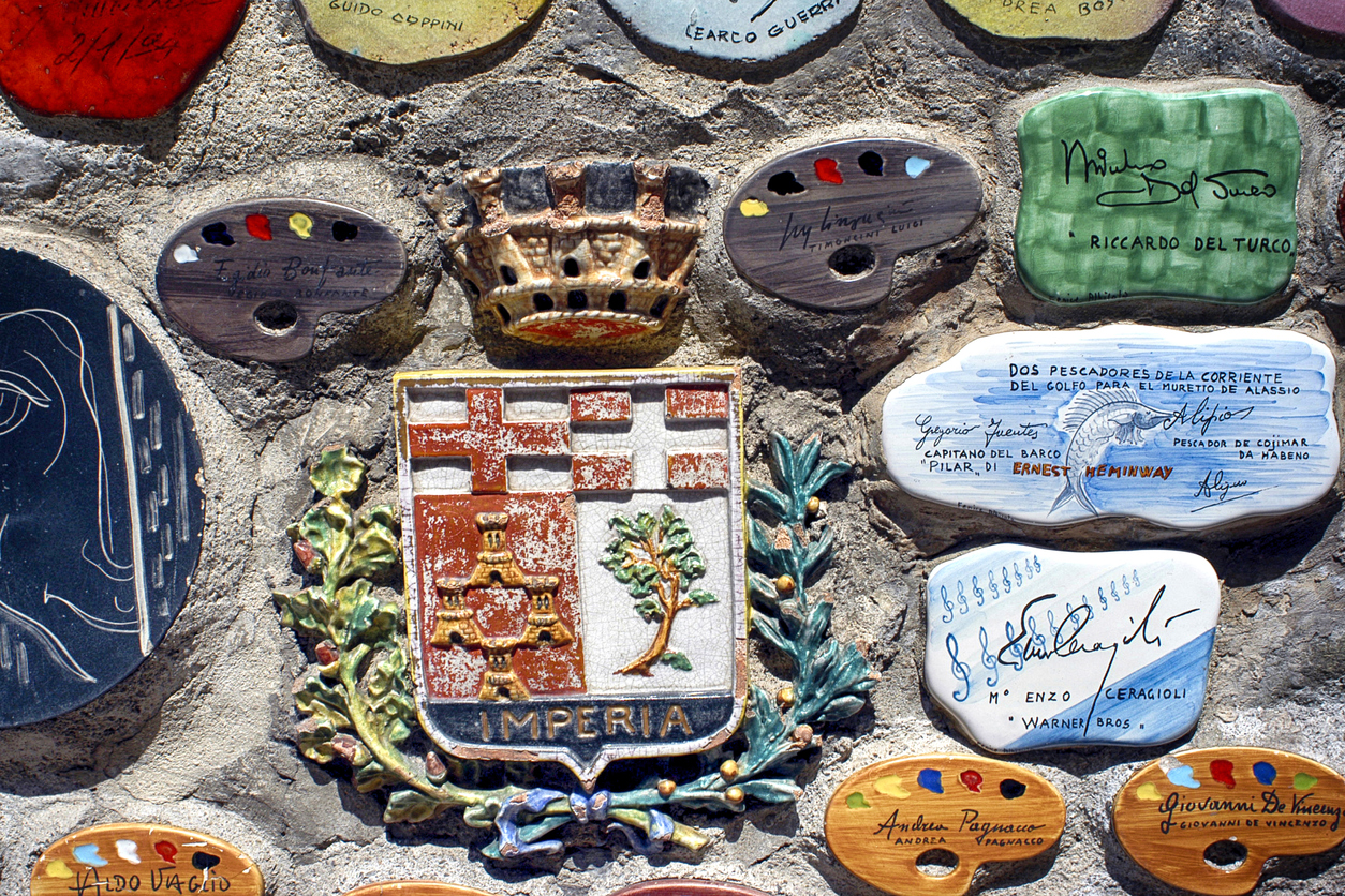 Le muretto d’Alassio en Ligurie