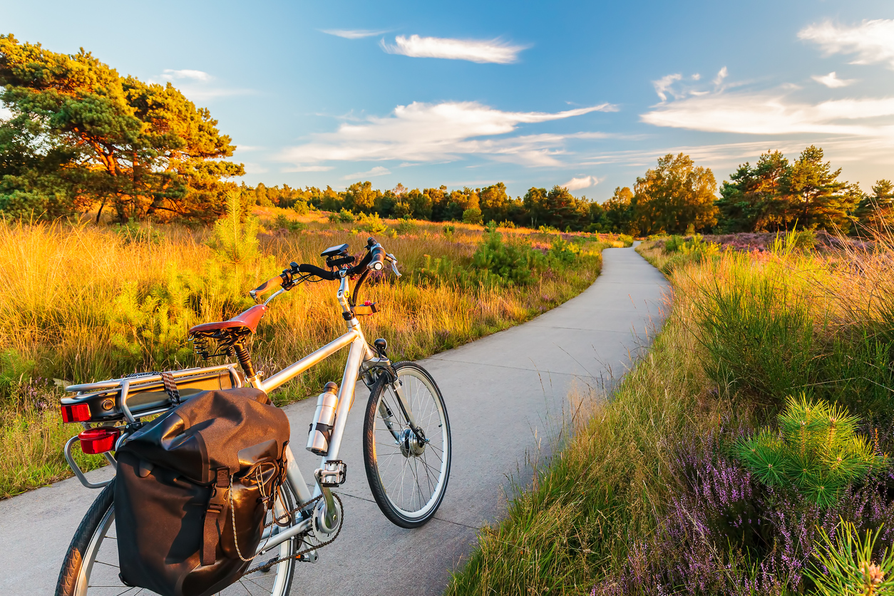 Vélo dans le Parc national De Hoge Veluwe, Pays-Bas ©.iStcok / DutchScenery