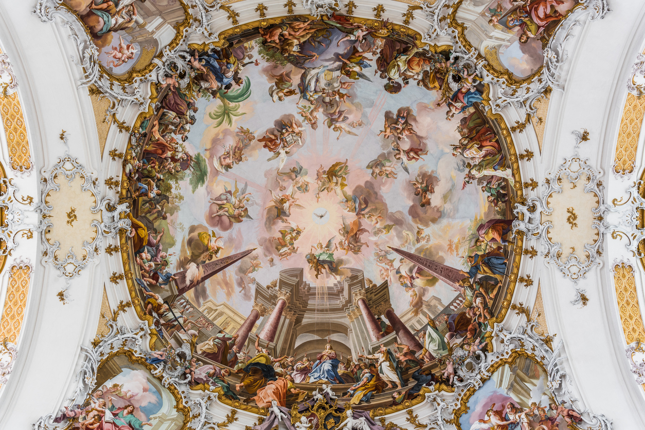 L’abbaye bénédictine d’Ottobeuren en Bavière