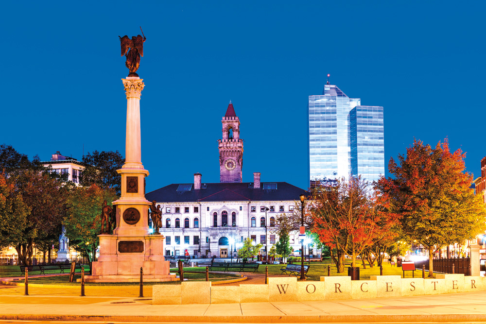 Massachusetts - le centre et l’ouest