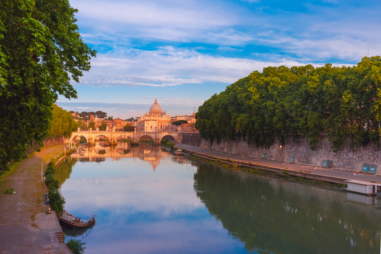 Balade à vélo sur la Pista Tiberina à Rome