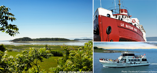 Détente et farniente sur l’île aux Grues