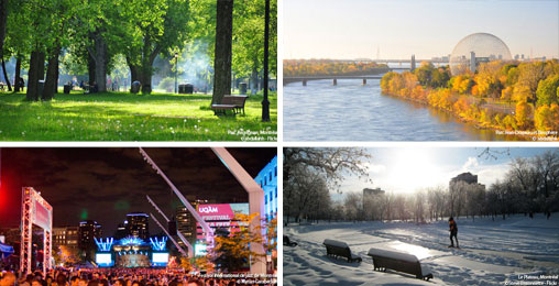 Montréal en 4 saisons