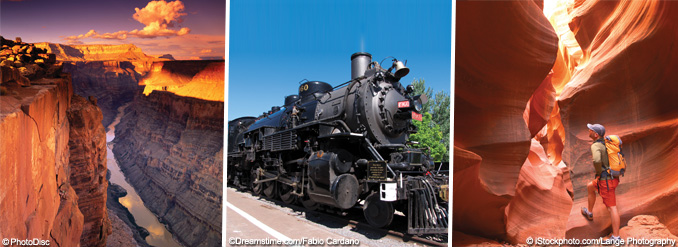 Le Grand Canyon, merveille de l'Arizona!