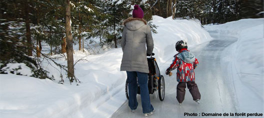 Plaisirs d&rsquo;hiver en Mauricie