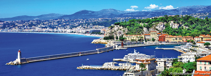 Nice et la C&ocirc;te d&rsquo;Azur en 5 vues exceptionnelles
