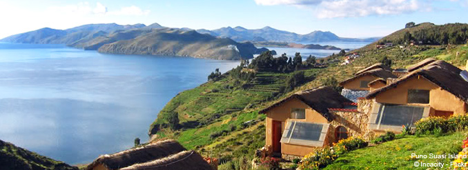 Le lac Titicaca et ses &icirc;les p&eacute;ruviennes