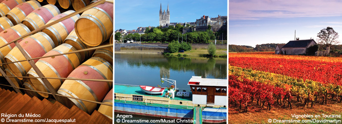Voyage &agrave; travers les plus beaux vignobles de France
