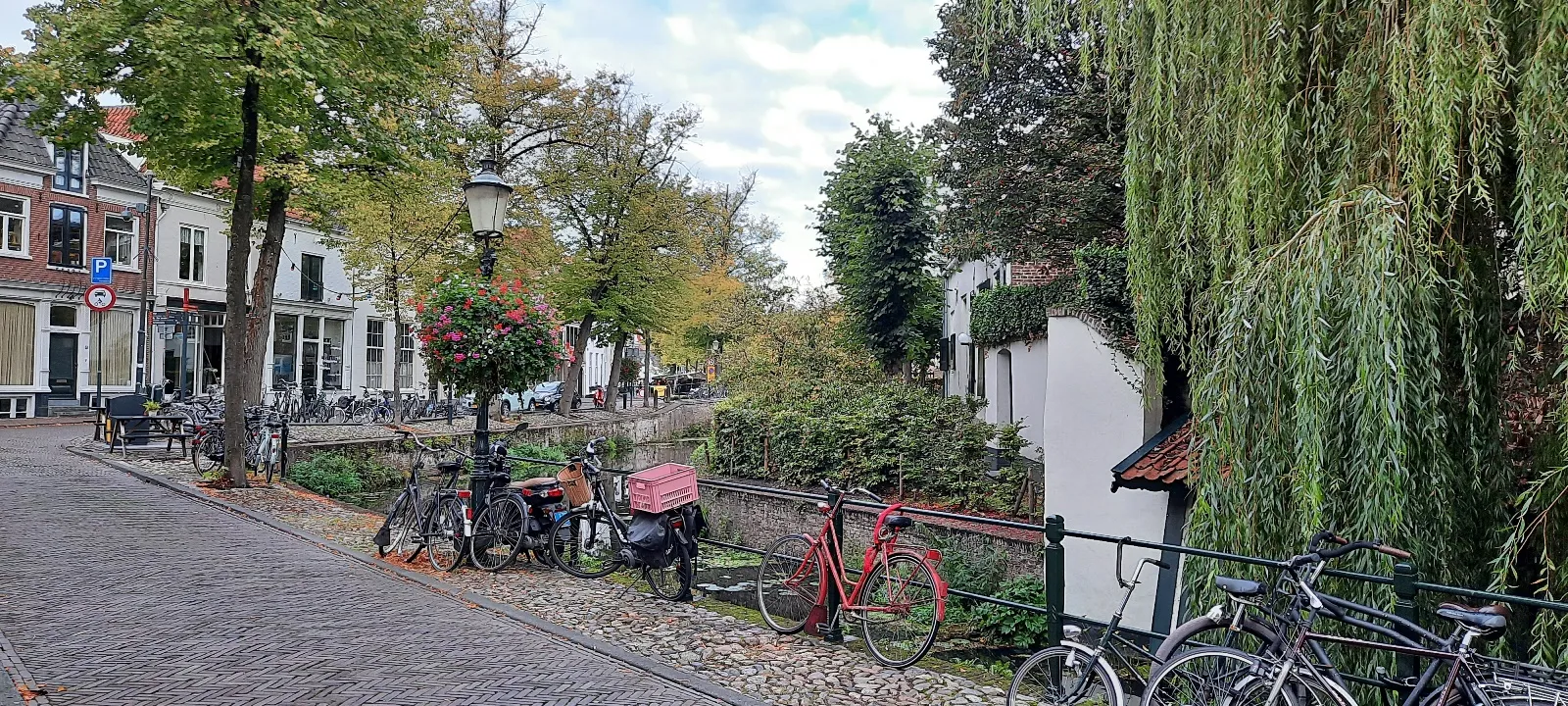 Vélos à Amersfoort, province d'Utrecht aux Pays-Bas. © Daniel Desjardins