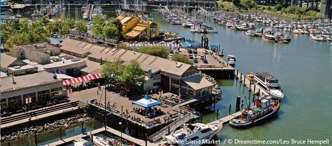 Granville Island Market | ©Dreamstime.com/Leo Bruce Hempell