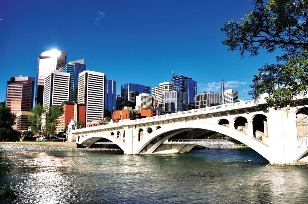 La rivière Bow à Calgary. | © Dreamstime.com/Jeff Whyte