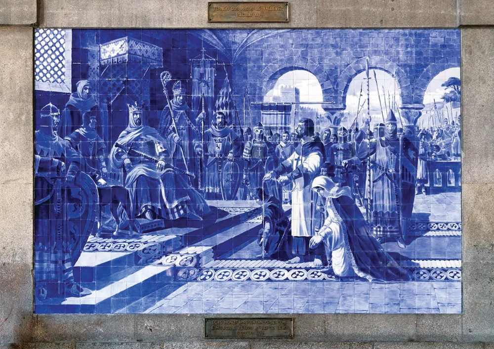 Les azulejos de l’Estação de São Bento | © Dreamstime.com/Zacarias Pereira Da Mata