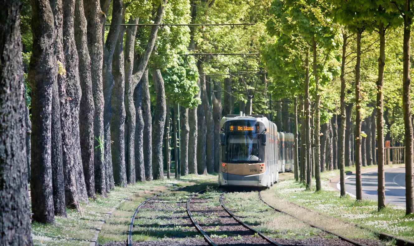 Tram de Bruxelles, Belgique | © iStock / Alexander Reshnya