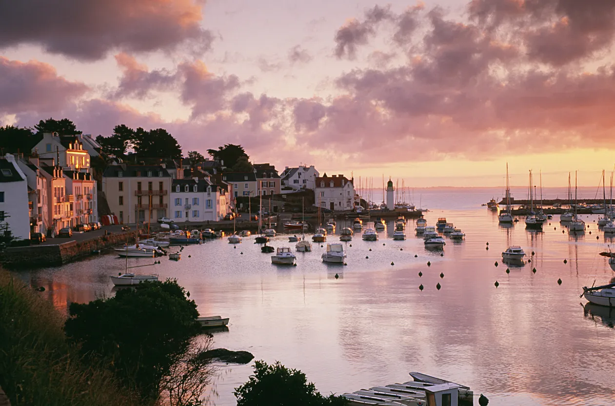 Le port de Belle-Île-en-Mer © clu / iStock