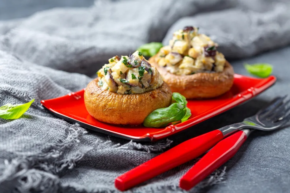 Champignons farcis - Photo © iStock-SMarina