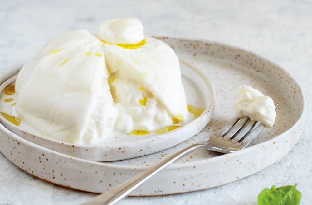 Burrata.
Crédit:	© iStockphoto.com/Karisssa