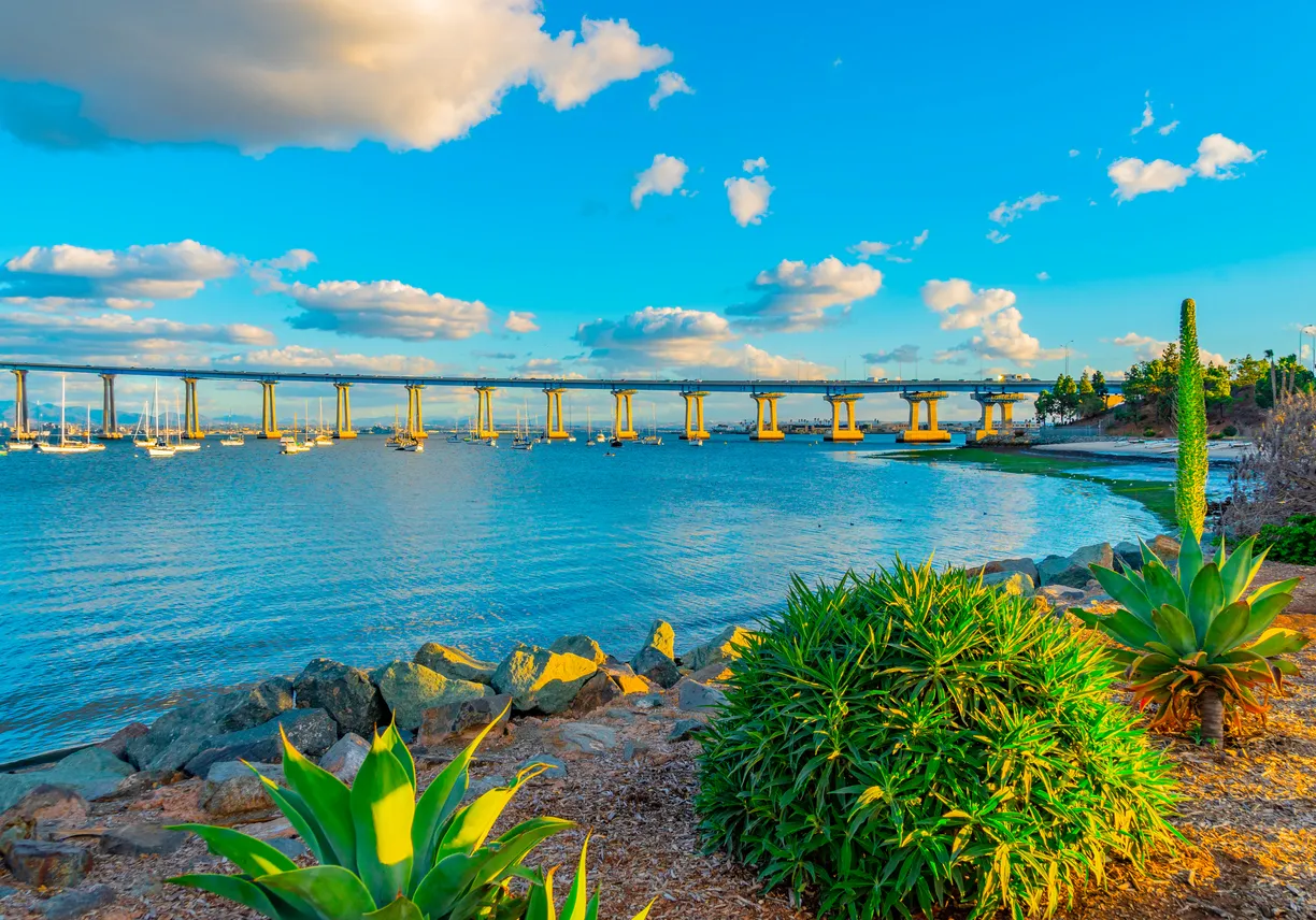 Le pont de la baie de Coronado à San Diego © iStock / Patricia Elaine Thomas