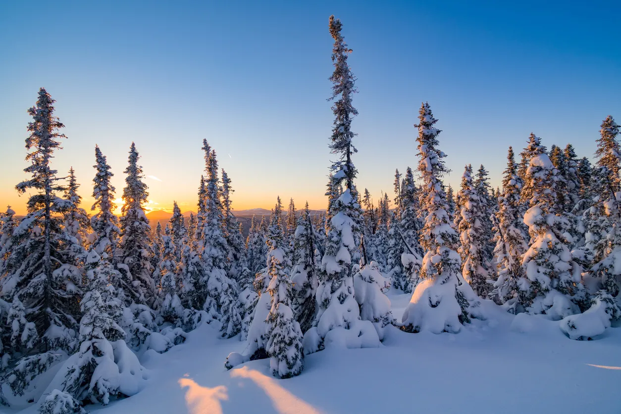  Les Chic-chocs en Gaspésie, au Québec © iStock / David Boutin