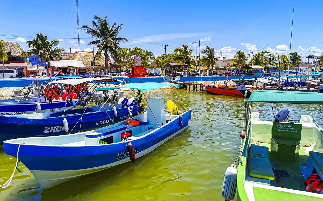 Le port de Chiquilá, © iStock / Arkadij Schell