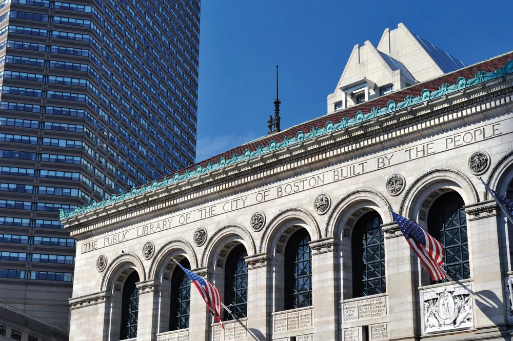 Boston Public Library. | © iStockphoto.com/aimintang