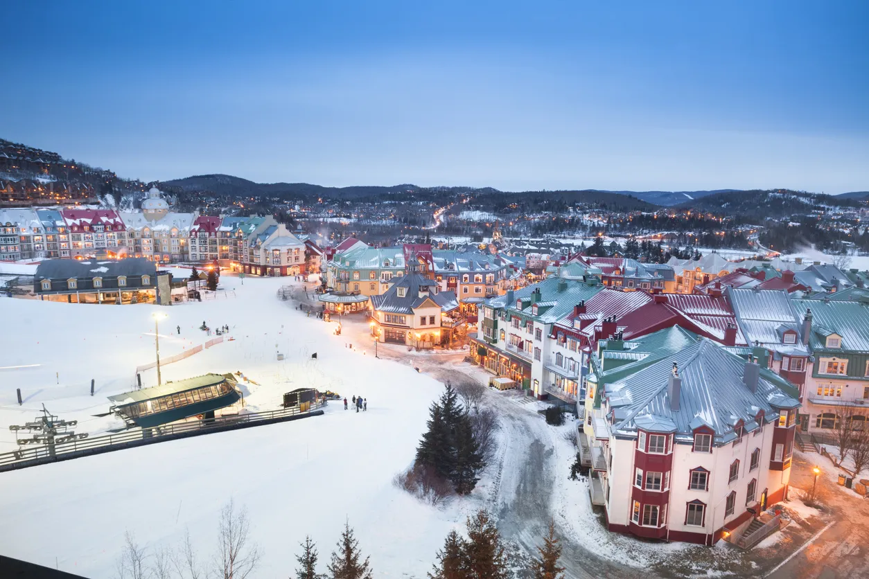 La station du Mont Tremblant.  
©iStockphoto.com/Vladone  
