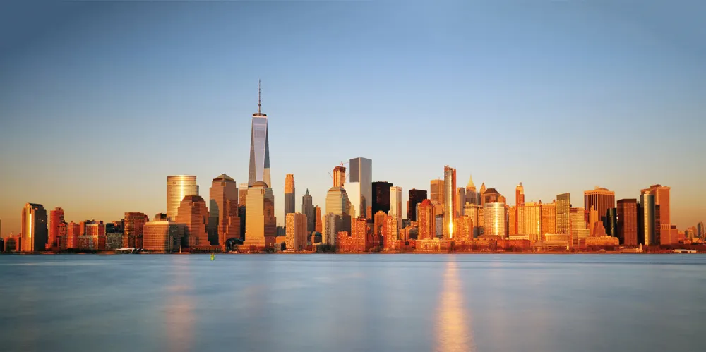Vue de Lower Manhattan à partir du Liberty State Park, New Jersey. | © iStockphoto.com/TomasSereda